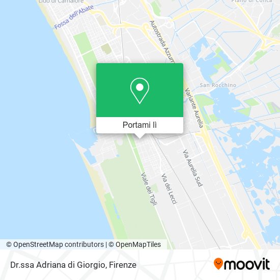 Mappa Dr.ssa Adriana di Giorgio