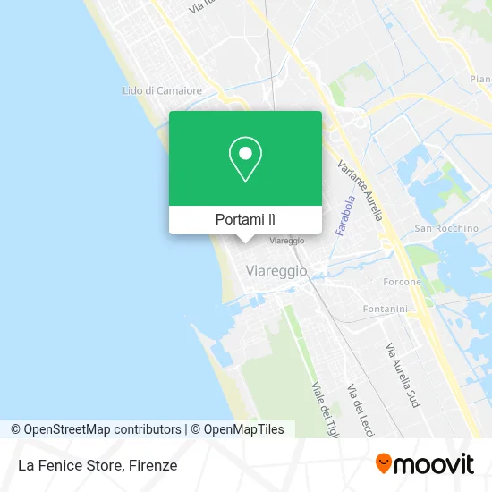 Mappa La Fenice Store
