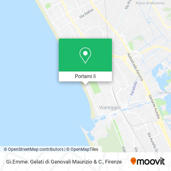 Mappa Gi.Emme. Gelati di Genovali Maurizio & C.