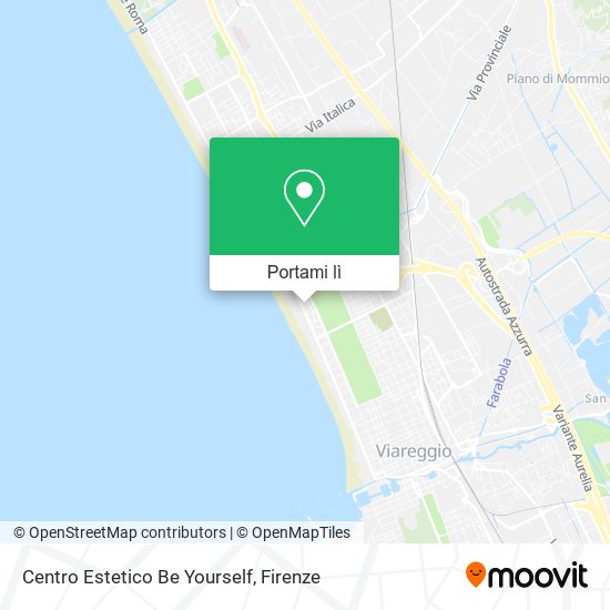Mappa Centro Estetico Be Yourself