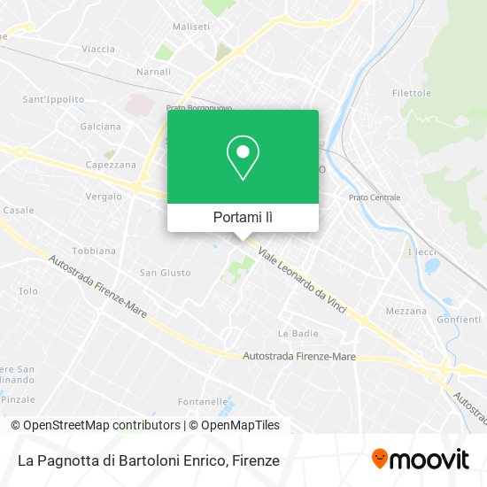 Mappa La Pagnotta di Bartoloni Enrico