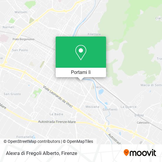 Mappa Alexra di Fregoli Alberto