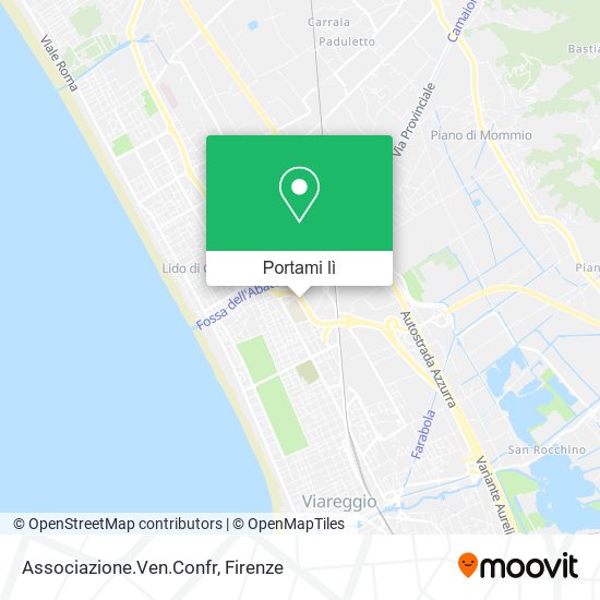 Mappa Associazione.Ven.Confr