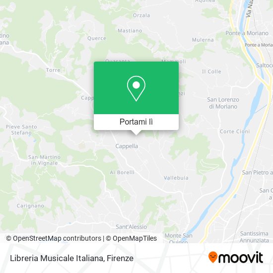 Mappa Libreria Musicale Italiana