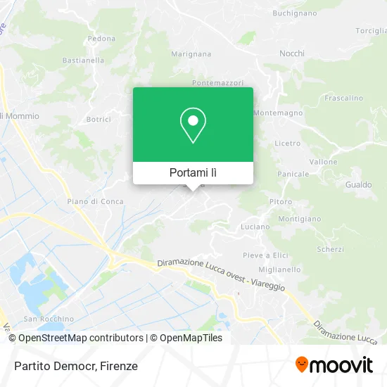 Mappa Partito Democr