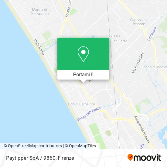 Mappa Paytipper SpA / 9860