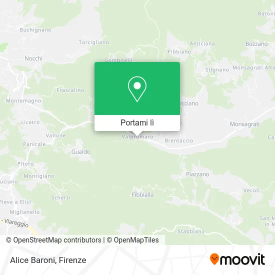 Mappa Alice Baroni