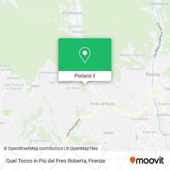 Mappa Quel Tocco in Più del Freo Roberta