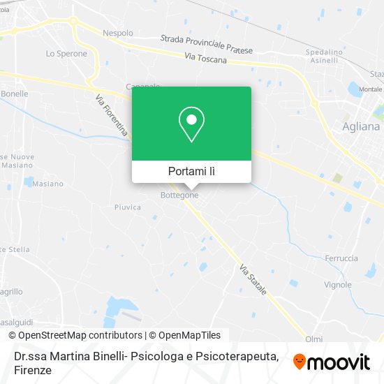 Mappa Dr.ssa Martina Binelli- Psicologa e Psicoterapeuta