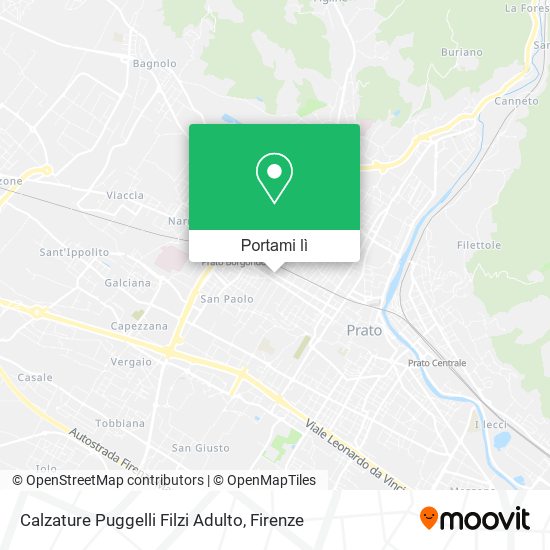 Mappa Calzature Puggelli Filzi Adulto