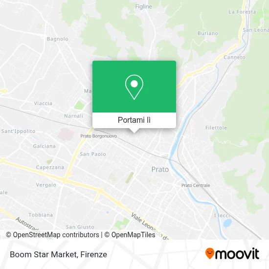 Mappa Boom Star Market