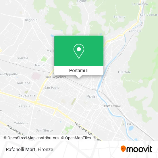 Mappa Rafanelli Mart
