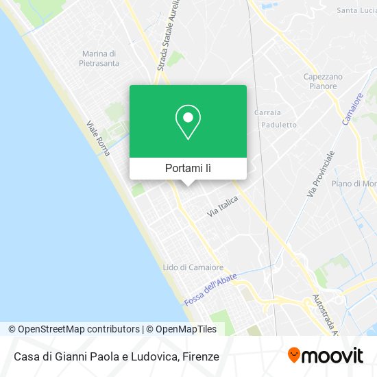 Mappa Casa di Gianni Paola e Ludovica