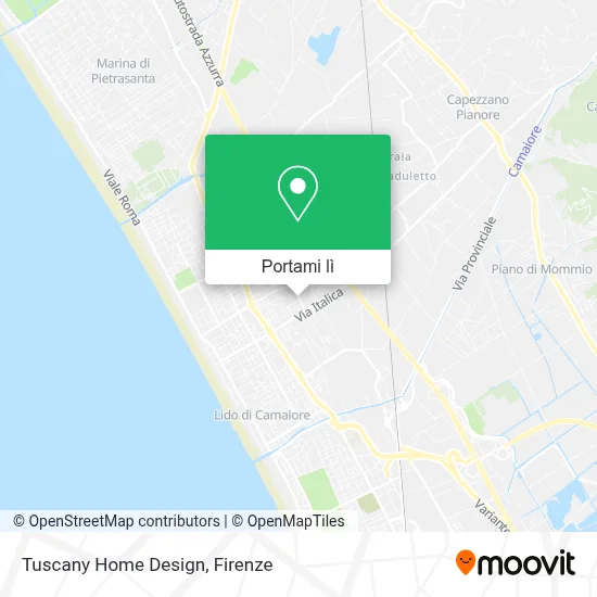 Mappa Tuscany Home Design