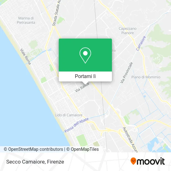 Mappa Secco Camaiore