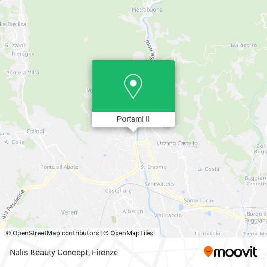 Mappa Nalís Beauty Concept