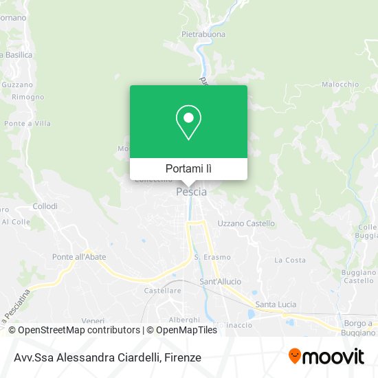 Mappa Avv.Ssa Alessandra Ciardelli
