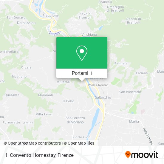 Mappa Il Convento Homestay