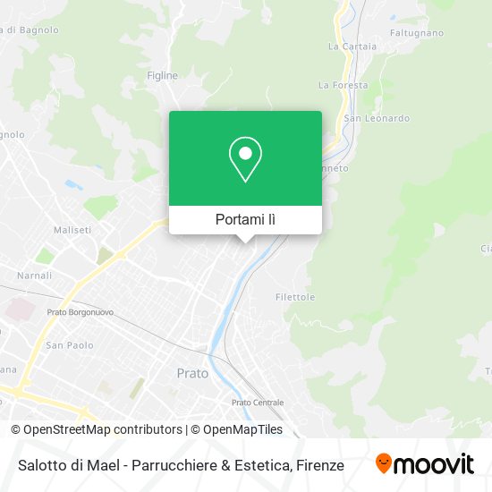 Mappa Salotto di Mael - Parrucchiere & Estetica
