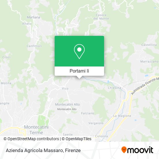 Mappa Azienda Agricola Massaro
