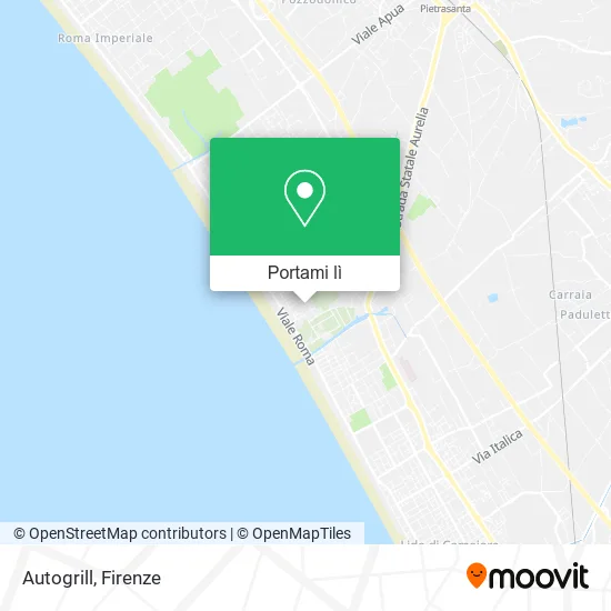Mappa Autogrill