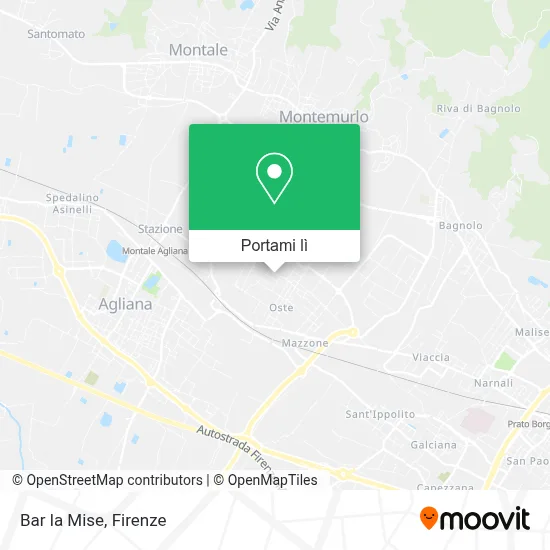 Mappa Bar la Mise