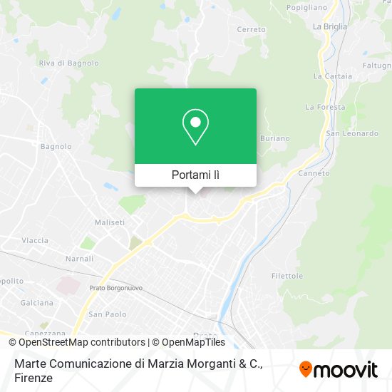 Mappa Marte Comunicazione di Marzia Morganti & C.
