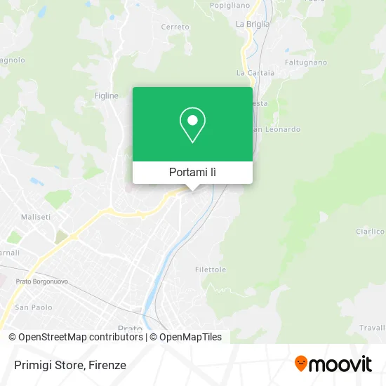 Mappa Primigi Store