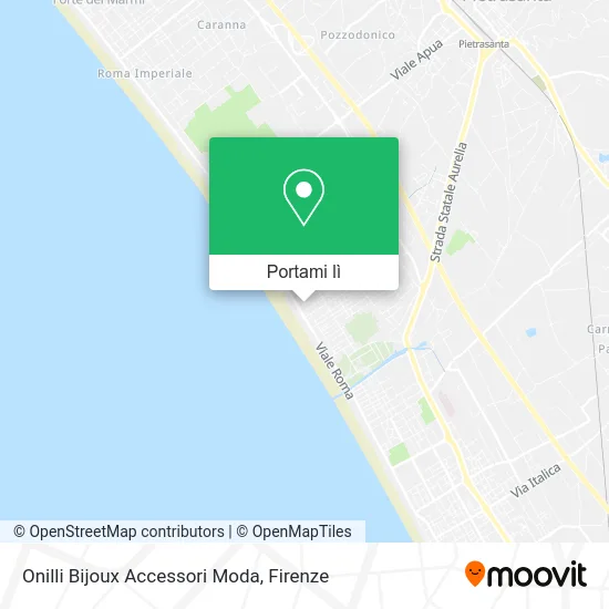 Mappa Onilli Bijoux Accessori Moda