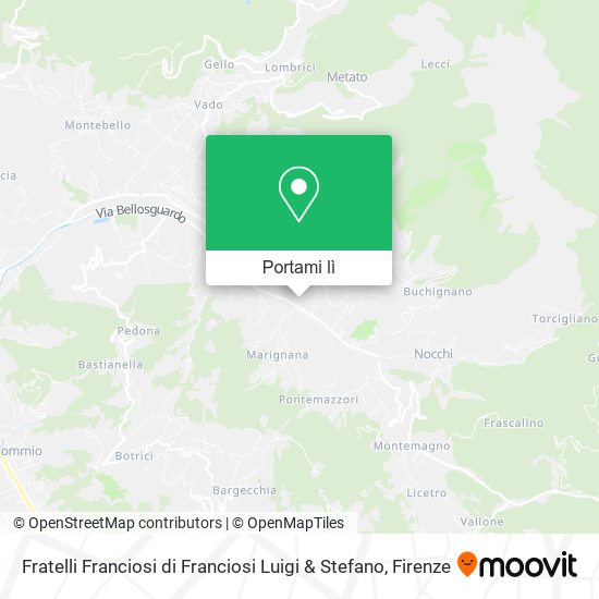 Mappa Fratelli Franciosi di Franciosi Luigi & Stefano