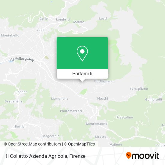 Mappa Il Colletto Azienda Agricola