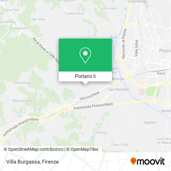 Mappa Villa Burgassa