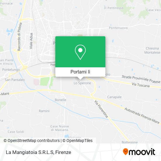 Mappa La Mangiatoia S.R.L.S