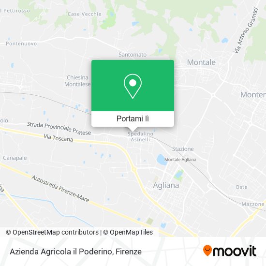 Mappa Azienda Agricola il Poderino