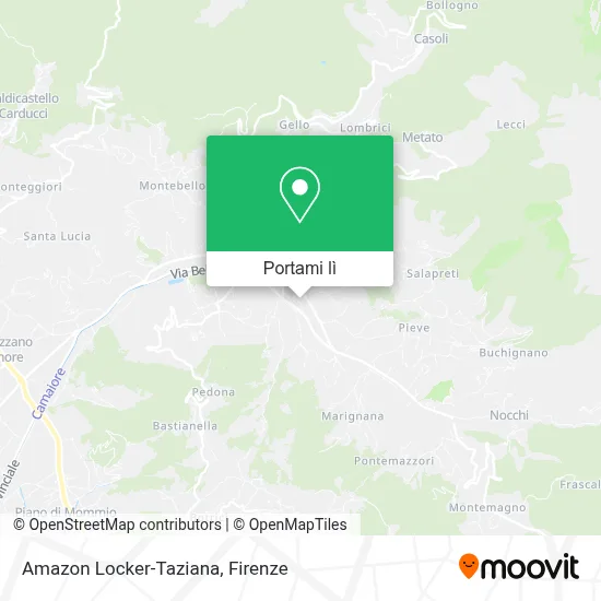 Mappa Amazon Locker-Taziana