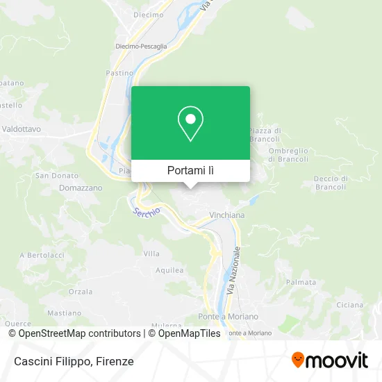 Mappa Cascini Filippo