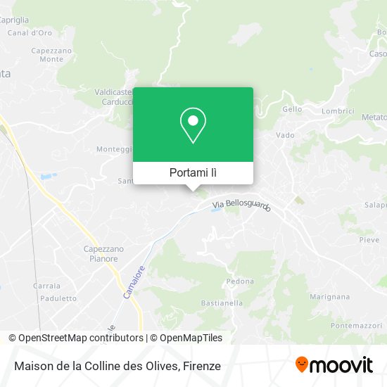 Mappa Maison de la Colline des Olives