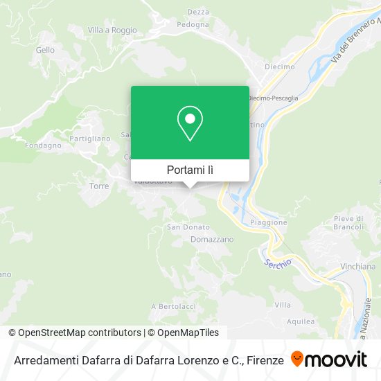 Mappa Arredamenti Dafarra di Dafarra Lorenzo e C.