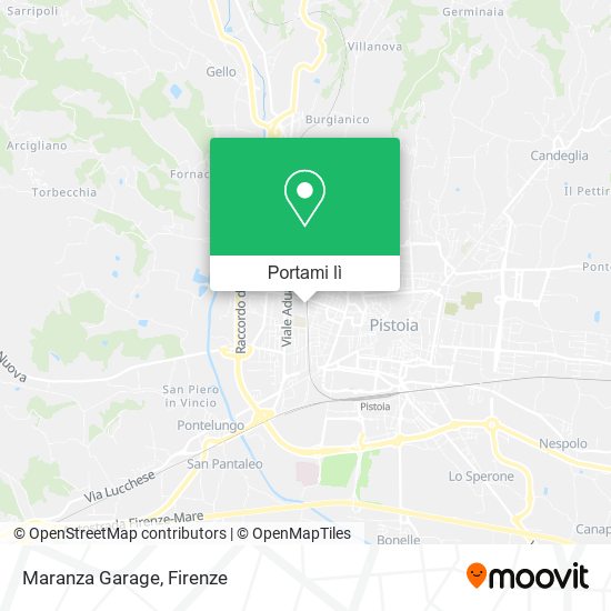 Mappa Maranza Garage