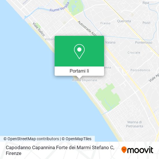 Mappa Capodanno Capannina Forte dei Marmi Stefano C