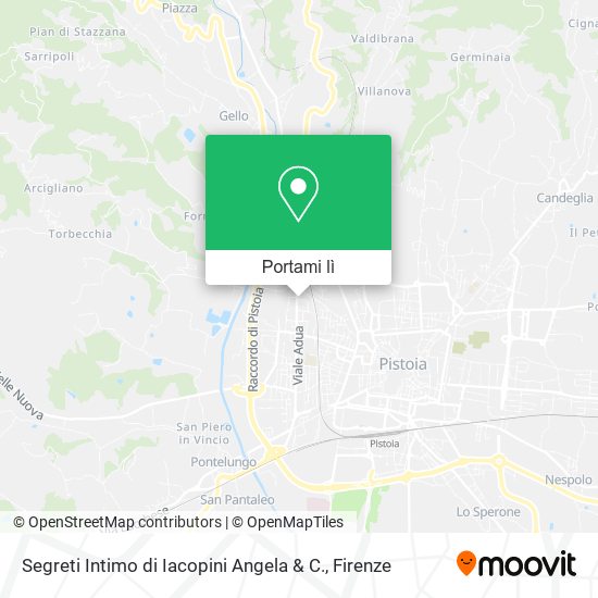 Mappa Segreti Intimo di Iacopini Angela & C.