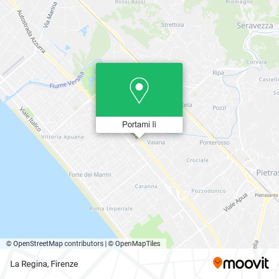 Mappa La Regina