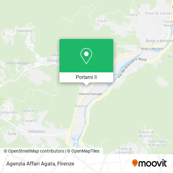Mappa Agenzia Affari Agata