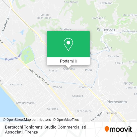 Mappa Bertacchi Tonlorenzi Studio Commercialisti Associati