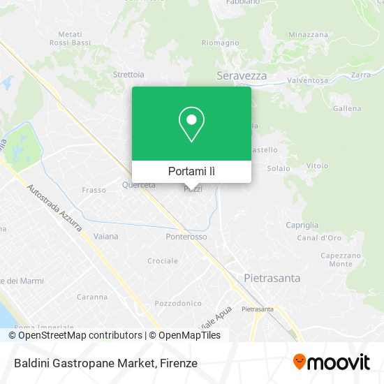 Mappa Baldini Gastropane Market