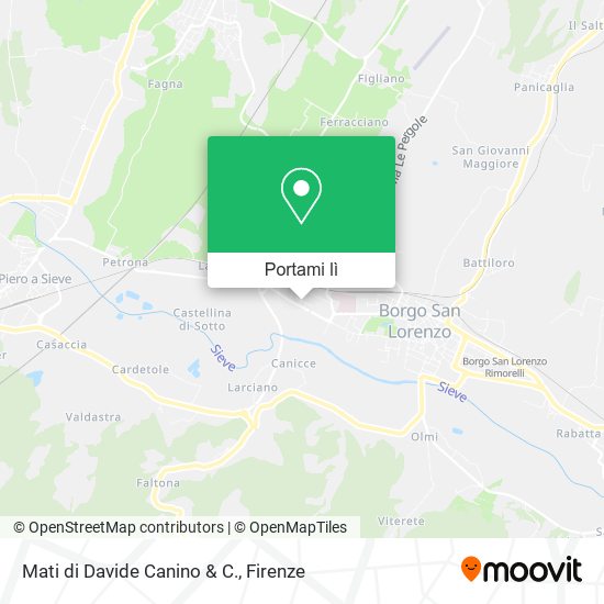 Mappa Mati di Davide Canino & C.