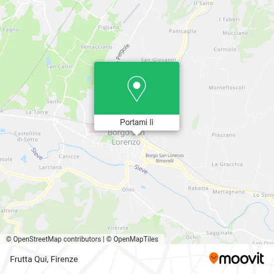 Mappa Frutta Qui