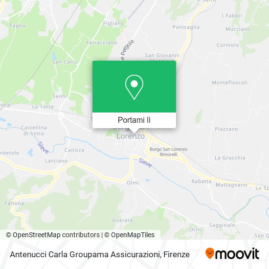 Mappa Antenucci Carla Groupama Assicurazioni