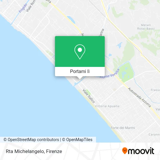 Mappa Rta Michelangelo