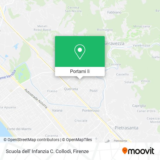 Mappa Scuola dell' Infanzia C. Collodi